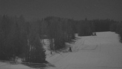 Dojezd hlavní sjezdovky