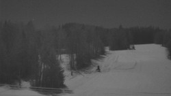 Dojezd hlavní sjezdovky