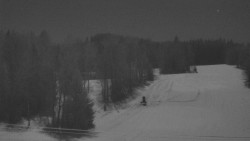 Dojezd hlavní sjezdovky