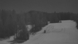 Dojezd hlavní sjezdovky