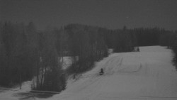 Dojezd hlavní sjezdovky