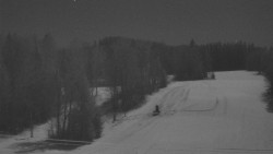 Dojezd hlavní sjezdovky