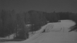 Dojezd hlavní sjezdovky