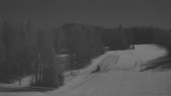 Dojezd hlavní sjezdovky