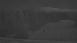 Dojezd hlavní sjezdovky