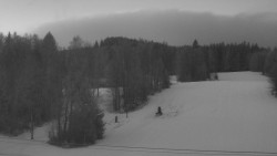 Dojezd hlavní sjezdovky