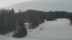 Dojezd hlavní sjezdovky