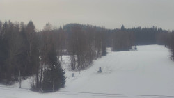 Dojezd hlavní sjezdovky