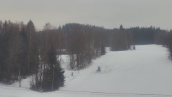 Dojezd hlavní sjezdovky