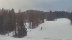 Dojezd hlavní sjezdovky