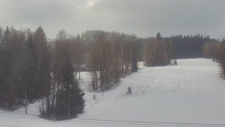 Dojezd hlavní sjezdovky