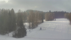 Dojezd hlavní sjezdovky