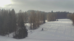 Dojezd hlavní sjezdovky