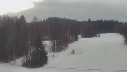 Dojezd hlavní sjezdovky