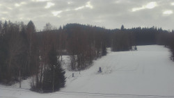 Dojezd hlavní sjezdovky