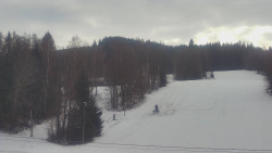 Dojezd hlavní sjezdovky