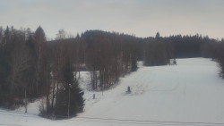 Dojezd hlavní sjezdovky