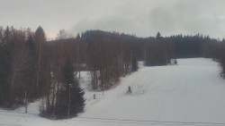 Dojezd hlavní sjezdovky