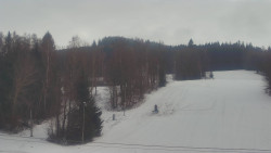 Dojezd hlavní sjezdovky