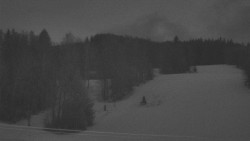 Dojezd hlavní sjezdovky