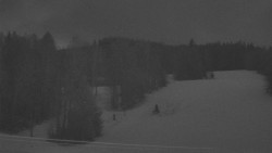 Dojezd hlavní sjezdovky