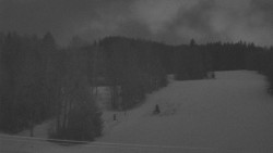 Dojezd hlavní sjezdovky