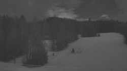 Dojezd hlavní sjezdovky