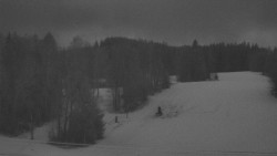 Dojezd hlavní sjezdovky