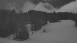 Dojezd hlavní sjezdovky