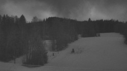 Dojezd hlavní sjezdovky