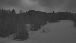 Dojezd hlavní sjezdovky