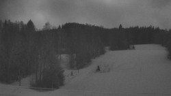 Dojezd hlavní sjezdovky