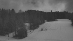 Dojezd hlavní sjezdovky