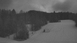 Dojezd hlavní sjezdovky