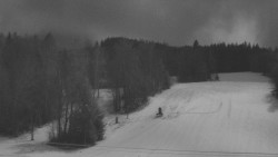 Dojezd hlavní sjezdovky