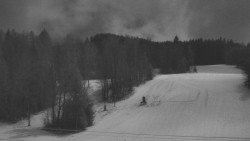 Dojezd hlavní sjezdovky