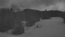 Dojezd hlavní sjezdovky