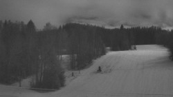 Dojezd hlavní sjezdovky