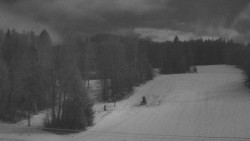 Dojezd hlavní sjezdovky