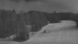 Dojezd hlavní sjezdovky