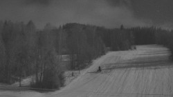 Dojezd hlavní sjezdovky