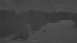 Dojezd hlavní sjezdovky