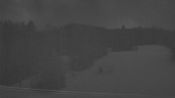 Dojezd hlavní sjezdovky