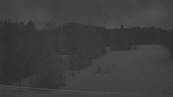 Dojezd hlavní sjezdovky