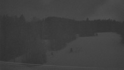 Dojezd hlavní sjezdovky