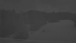 Dojezd hlavní sjezdovky