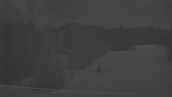 Dojezd hlavní sjezdovky