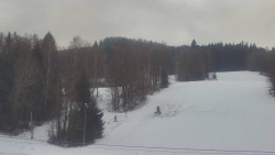 Dojezd hlavní sjezdovky