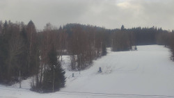 Dojezd hlavní sjezdovky