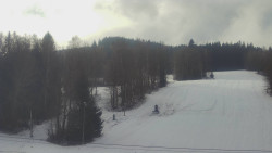 Dojezd hlavní sjezdovky